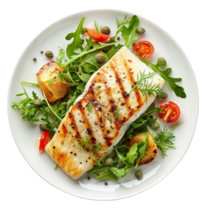 Fish With Salad